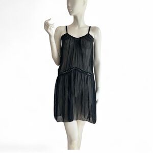 Italian Made Drapey Slip Dress or Beach Cover-Up